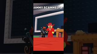 Sammy secretly like grow a garden | #shorts #roblox #trending