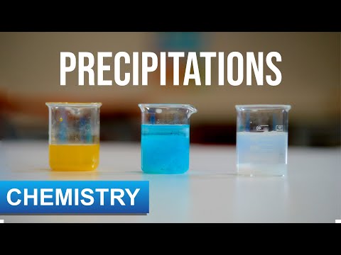 Precipitation Reactions