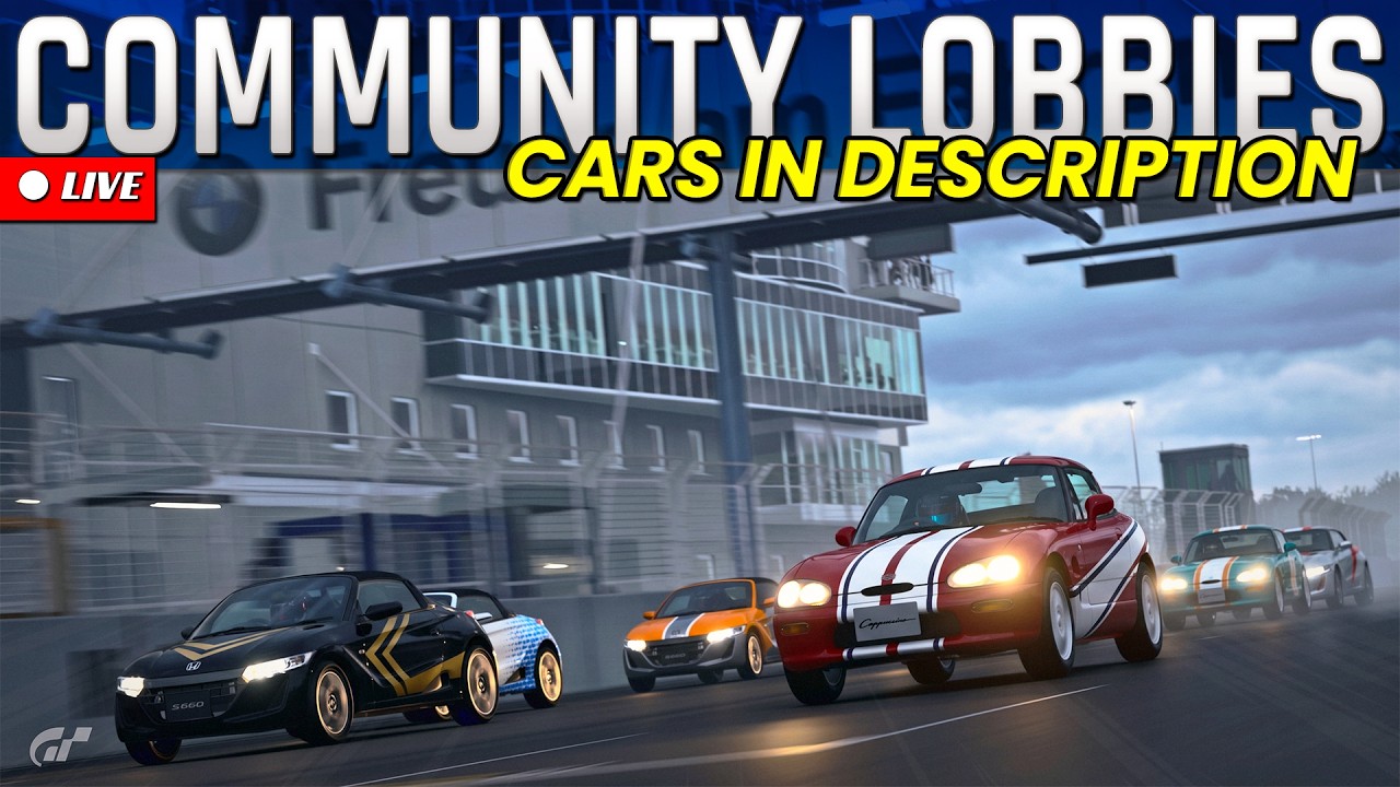 🔴 Gran Turismo 7: Lobbies With The Community Legends!