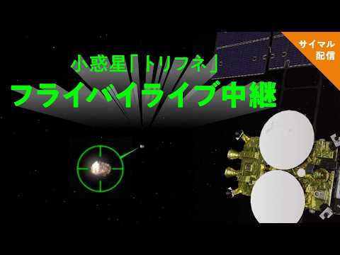 【サイマル配信】小惑星探査機「はやぶさ2」による小惑星トリフネ・フライバイのライブ中継