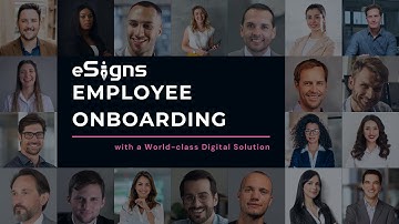 Streamline Employee Onboarding with a World class Digital Solution| #esigns #esignature