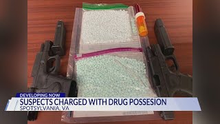Suspects charged with drug possession in Spotsylvania, Virginia