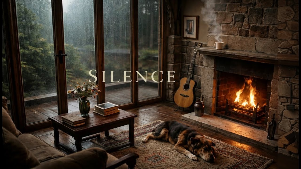 Rain Therapy with Acoustic Guitar for Anxiety, Overthinking & Inner Calm