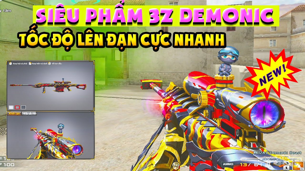 ▻ Bình Luận Đột Kích - Trên Tay Siêu Phẩm 3Z Vip Demonic Beast - Tốc Độ Cực  Nhanh - Tú Lê - Youtube