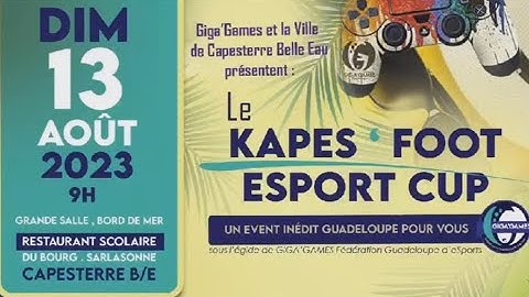 KAPES FOOT ESPORT CUP (by Giga'Games 2023)