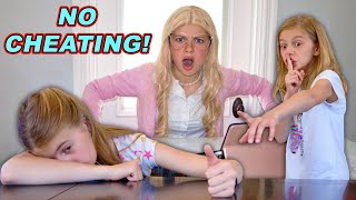 No Cheating Heads Up 7 Up With Miss CraNKy's Home School!