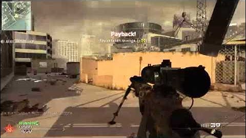 MW2 Kid Rages HARD at 1v1