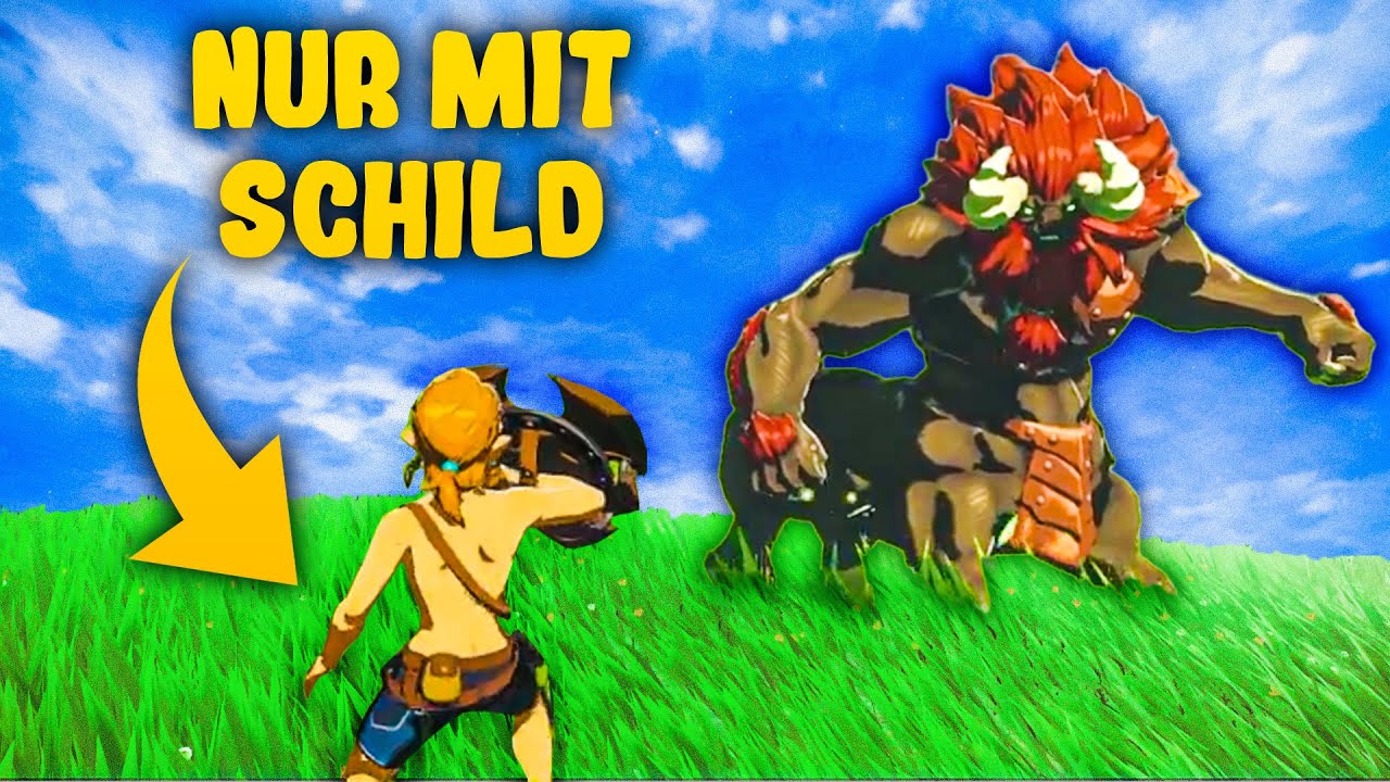 Zelda BOTW aber JEDER GEGNER ist EIN LEUNE (Zelda Breath of the Wild Deutsch Challenge)