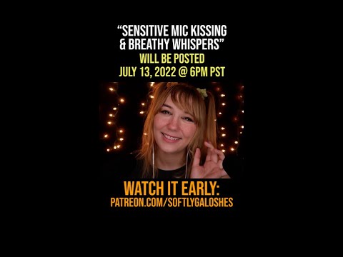 (Teaser) ASMR Sensitive Mic & Kissing & Breathy Whispers - (Teaser) ASMR Sensitive Mic & Kissing & Breathy Whispers
