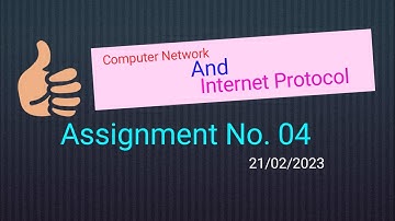 Computer network and internet protocol nptel assignment 4 (2023)