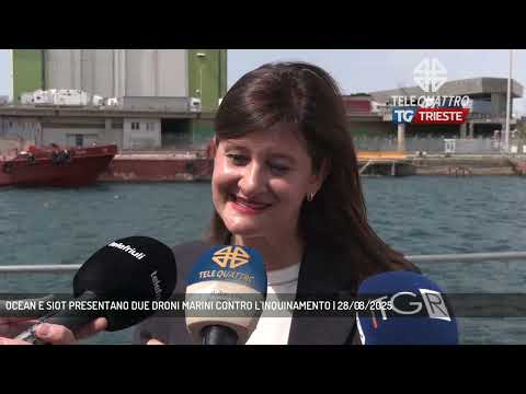 OCEAN E SIOT PRESENTANO DUE DRONI MARINI CONTRO L'INQUINAMENTO | 28/08/2025