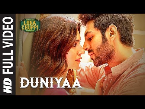 luka-chuppi:-duniyaa-full-video-song-|-kartik-aaryan-kriti-sanon-|-akhil-|-dhvani-b