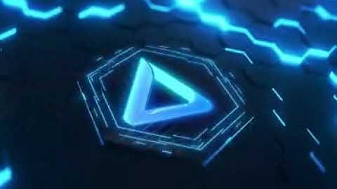 Neon Quake Logo Animation