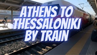 ATHENS to THESSALONIKI by TRAIN | GREECE | TrainOSE screenshot 5