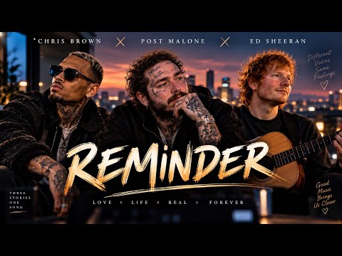 REMINDER | postmalon chrisbrown ft edsheeren (original mix audio)