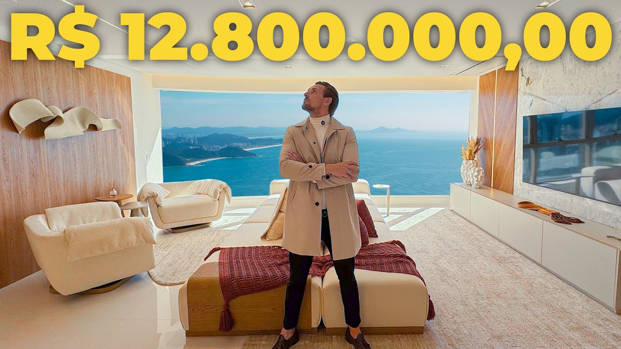 EXCLUSIVO: ALTÍSSIMO LUXO COM A MELHOR VISTA EM BALNEÁRIO CAMBORIÚ POR APENAS 12.8 MILHÕES