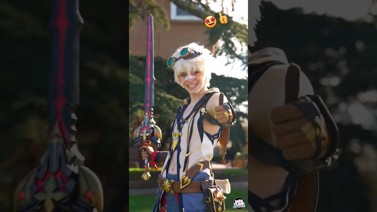 REAL LIFE Bennett from Genshin Impact?!?! 😍 #shorts