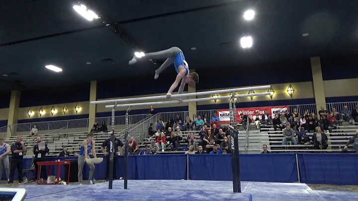 Andrew Layman - Parallel Bars - 2020 Winter Cup Jr...