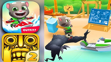 Talking Tom Jetski 2 vs Temple Run 2 - Android Gamepaly Part 6