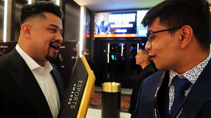 TAKING OVER THE ESPORTS AWARDS!