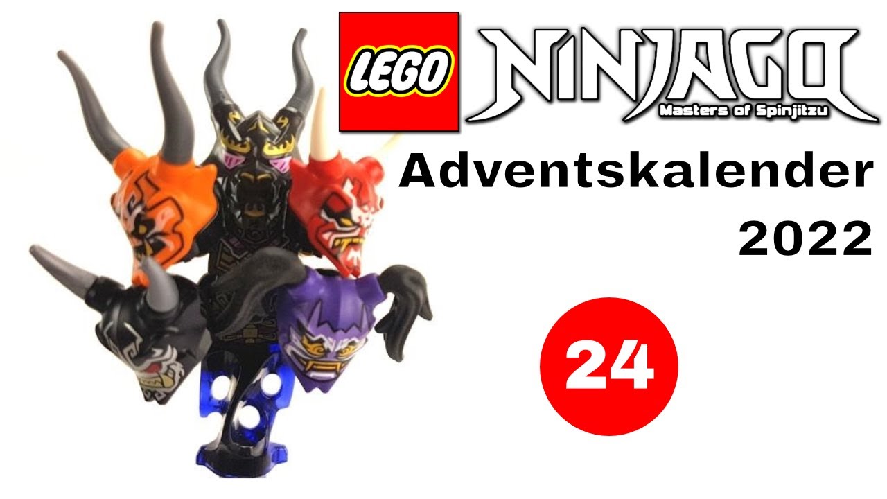 Lego ninjago custom minifiguren adventskalender 2022 folge 24 youtube