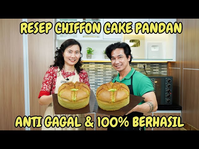 RESEP CHIFFON CAKE PANDAN ANTI GAGAL 100% BERHASIL COCOK UNTUK KUE LEBARAN class=