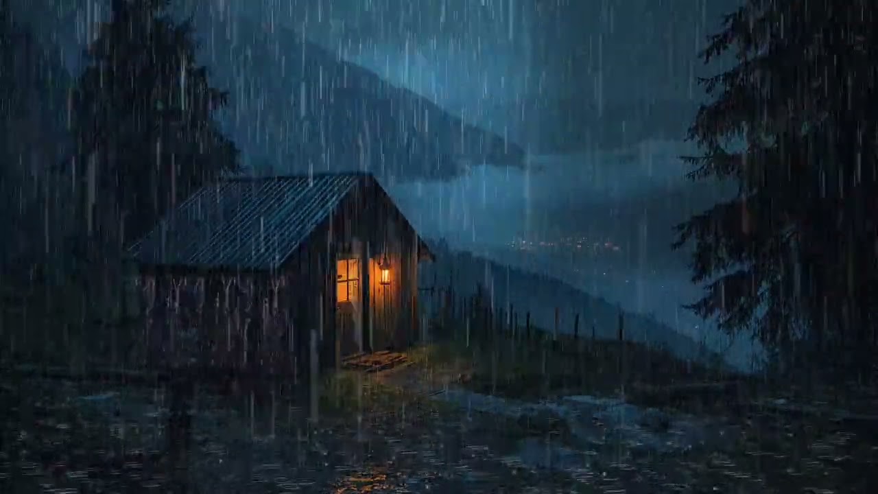 Sounds Of Rain And Thunder For Sleep - Rain Sounds For Relaxing Your Mind And Sleep Tonight, ASMR