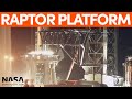 Raptor Maintenance Platform Spotted Underneath Booster 7 | SpaceX Starbase