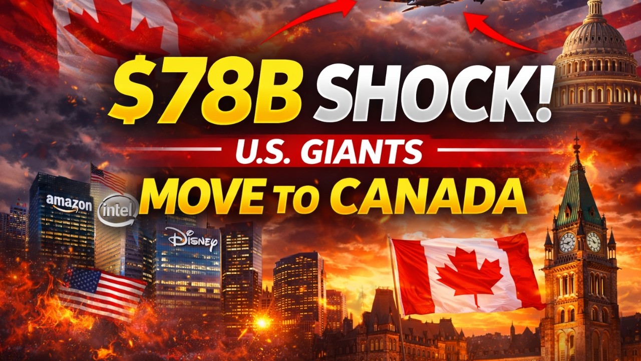 Big Move: 5 US Companies Shift to Canada, $78B Loss Stuns Wall Street