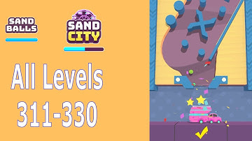 Sand Balls ALL Levels 311 to 330 plus Bonus Levels SayGames