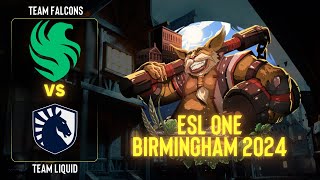 Team Falcons проти Team Liquid | Гра 2 | ESL One Birmingham 2024 - Playoffs