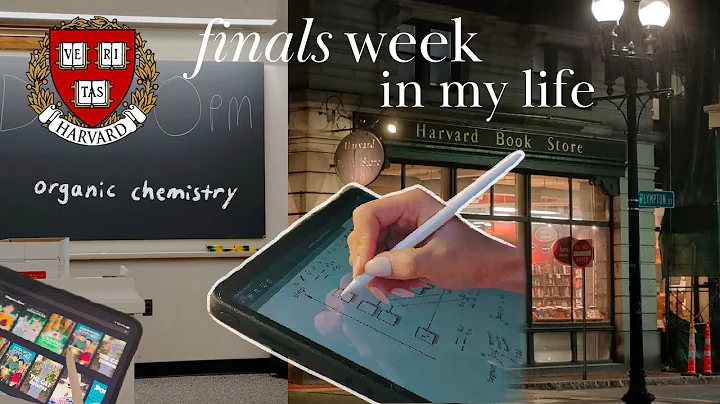 finals week at harvard | organic chem, first snow & (a lot of) netflix ❄️