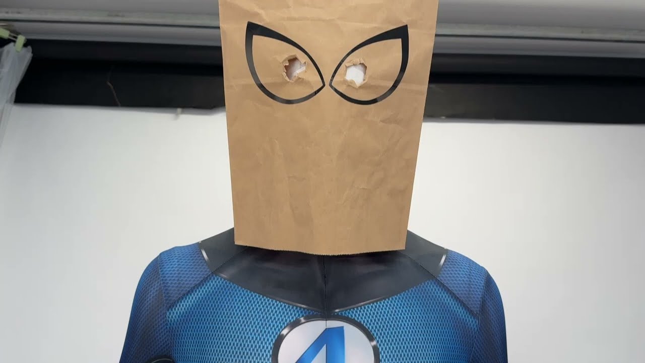 PS5 Game Bombastic Bag-Man Cosplay Costume