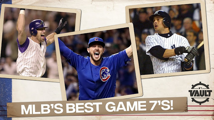 MLB's Best Game 7s! (feat. 2016 Cubs, 2001 D-backs, 2003 Yanks & much more)