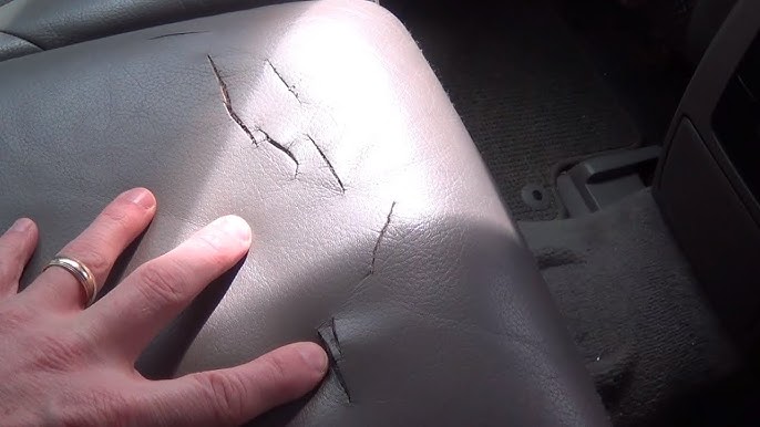 Repair burns and holes on leather and vinyl with Coconix Leather