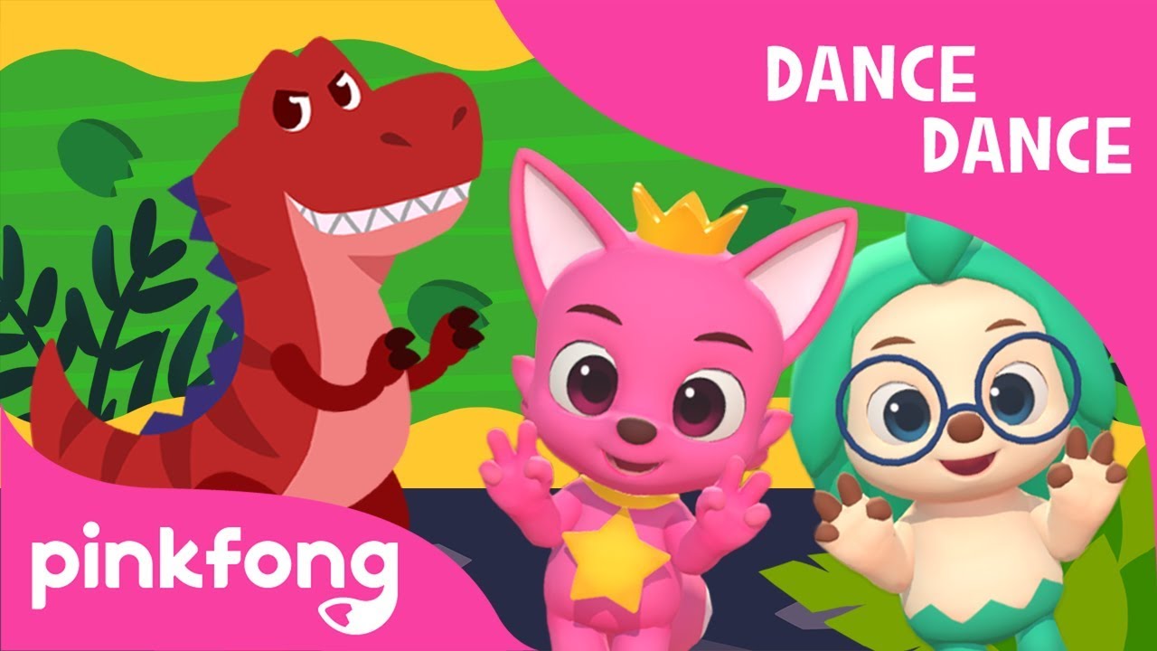 Move Like the Dinosaurs | Dance Dance | Dance Along | Pinkfong Songs for Children