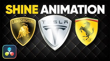 How to Create a Shine Animation for Icons in DaVinci Resolve (Fusion Tutorial)