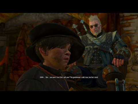 Bribe the bootblack kid (When children toil, toys waste away) Witcher 3: Blood and Wine