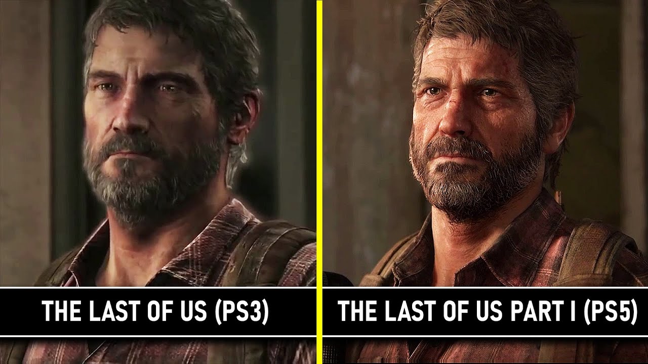 The Last Of Us Original Ps3 Vs The Last Of Us Part I Remake Ps5 Early Graphics Comparison 