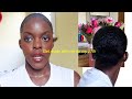 Slick back bun + birthday makeup grwm
