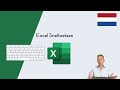 Excel sneltoetsen die je moet kennen  excel tutorial in het nederlands  windows en macbook