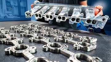 304 roestvrij staal bewerken met een Monster CNC van $ 50.000 - Bekijk dit