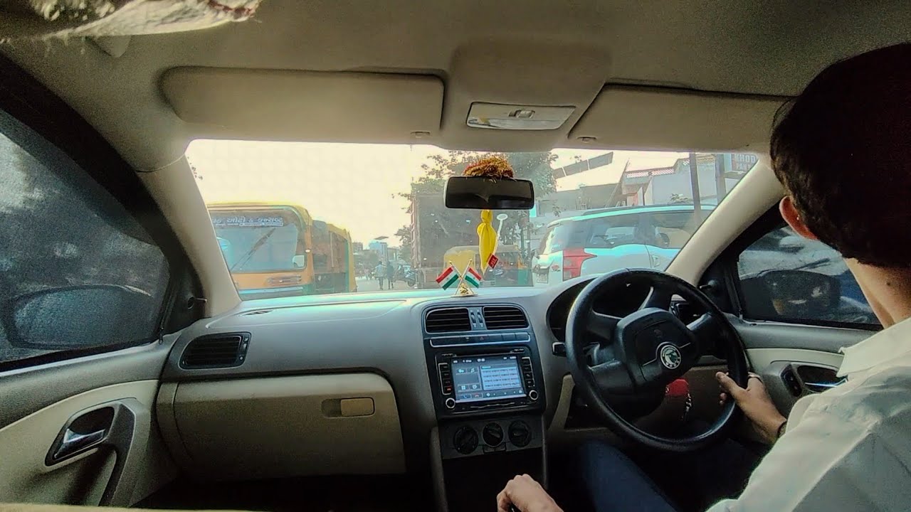 Parking video | Skoda Rapid | 1.6 TDI | POV Drives | Skilled Driving | Daily Drive | ASMR Video |   