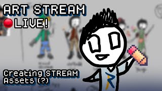 🔴 Art Stream #014 - Creating Stream Assets