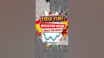 Tibia Time Boosted Boss Series: Unaz The Mean! #tibia #gaming #ayceadventure #shorts