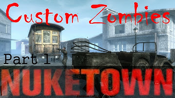 Nuketown | New Custom Zombies Map | Part 1