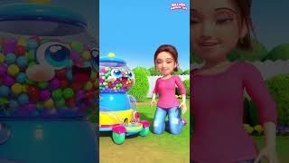 Kids Learn Colors With Gumballs