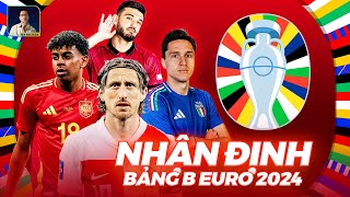 NHẬN ĐỊNH BẢNG B EURO 2024: BẢNG “TỬ THẦN” ĐẦY DUYÊN NỢ