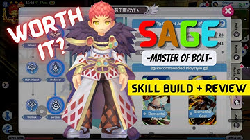 [ROX] My Sage Is HERE! | The Bolt Master | Skill Build & Review