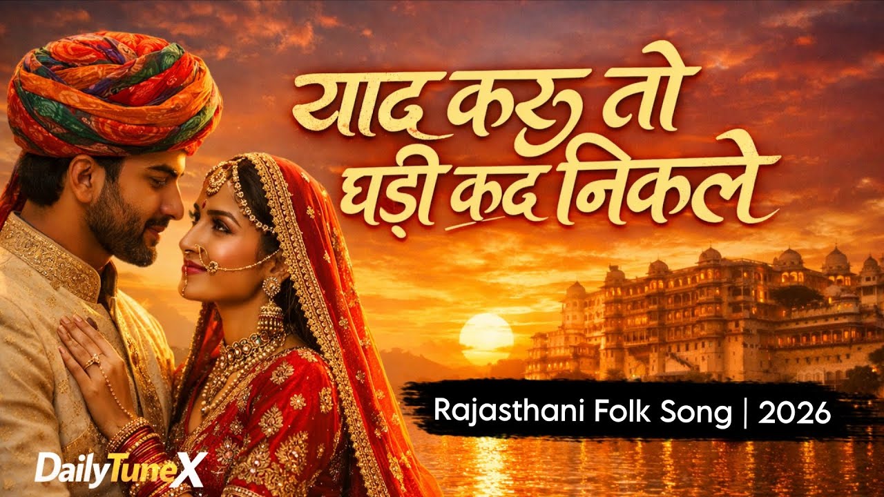 Yad Karu To Ghadi Kad Nikle Song | New Rajasthani Folk Song 2026 |  O Pardesi | DailyTuneX
